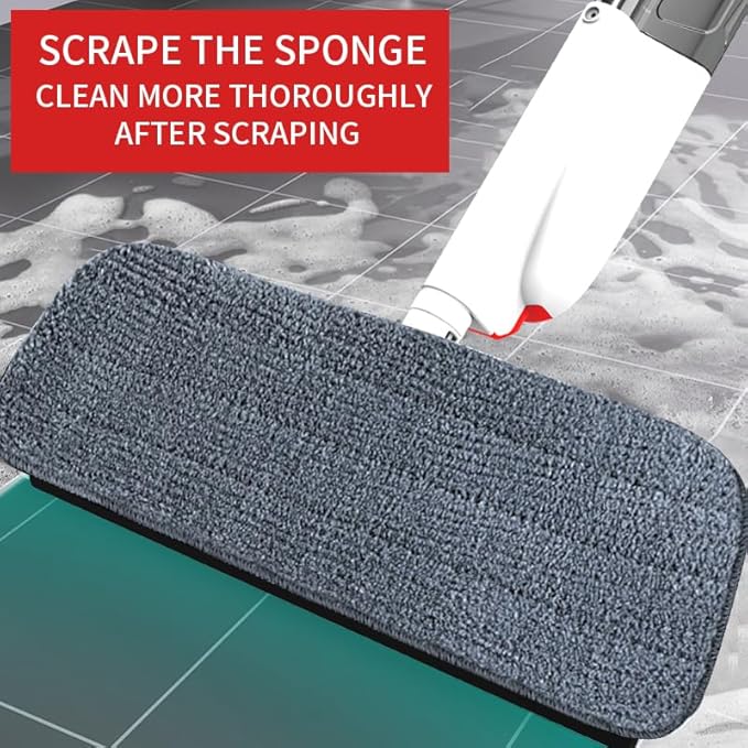 Spraying, Spraying, Multifunctional Rotary, Dry and Wet Dual-Purpose, Lazy Flat mop, Wooden Floor God mop, Spraying mop with 5 mops.