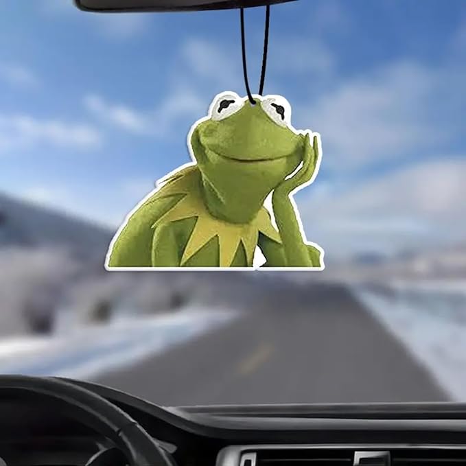 Rawan 4 Pack Car Air Freshener Funny, Car Accessories Cute for Women Girls And men Car, Funny Decor Hanging Fresheners Car Interior Room Decorations, for Christmas Gift.