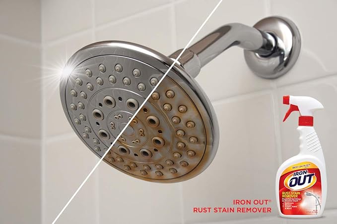 Iron Out Rust Stain Remover Spray Gel, 16 Fl. Oz. Bottle 5-Pack