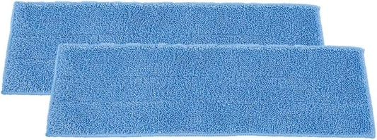 Superio Microfiber Mop Replacement Head, 16 inch Damp Mop Pad Refill for Miracle Mop Dusting and Spray Mop, attaches to Velcro mop(2 Pack)