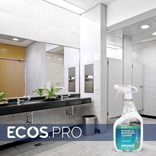 ECOS PRO PL9746/6 All-Purpose Kitchen-Bathroom Cleaner, Parsley Plus (Pack of 6)