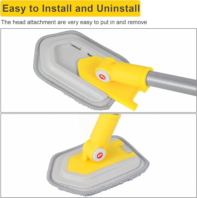 2 Pack Baseboard Brush Refill Replacement Head Scrub for Bathroom Bathtub Shower Baseboard Cleaner Fit Lalafancy Tub and Tile Scrubber Brush
