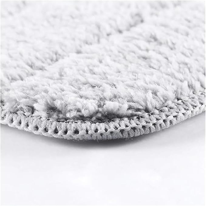 EtliN Compatible with Xiaomi Mijia Deerma TB500 TB800 Mop Compatible with Mi Mijia Water Spray Mop 360 Rotating Cleaning Cloth Head Wooden Carbon Fiber Cloth(Color:6pcs)