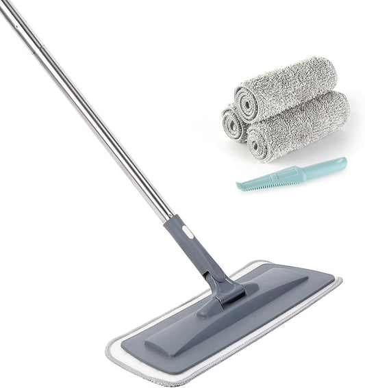 Microfiber Spray Mop for Floor Cleaning,360° Rotation Microfiber Mops For Floor Cleaning Wet Dry Dust Kitchen Floor Mop, Dust Mop for Hardwood Floors Flat Floor Mop for Wood Floors Laminate Tile Vinyl