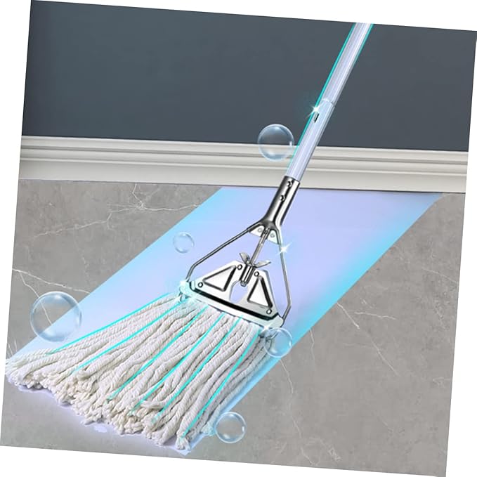 Garneck 4pcs Glass Cleaning Scraper Window Cleaner Spray Tiaras for Women Mop Base Refill Cleaning Mops Mop Handle Heavy Duty Replacement Mop Mop Parts Iron