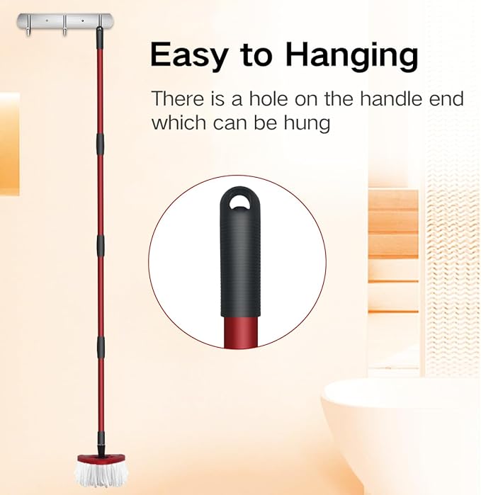 Mop Accessories Replacement for O-Ceda Spin Mop Four-Section Handle x1 Base X1