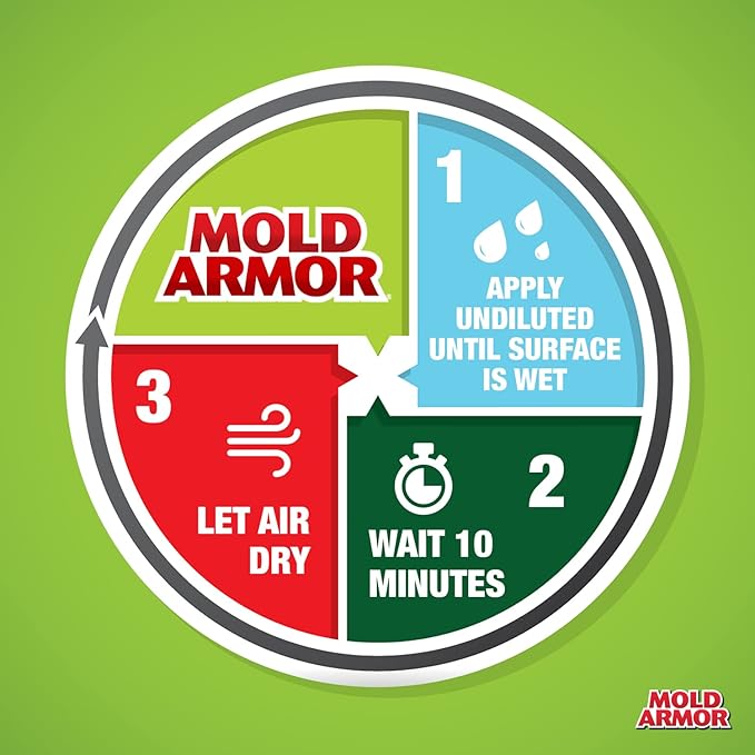 MOLD ARMOR FG550 Mold Remover/Disinfectant, 1 Gallon