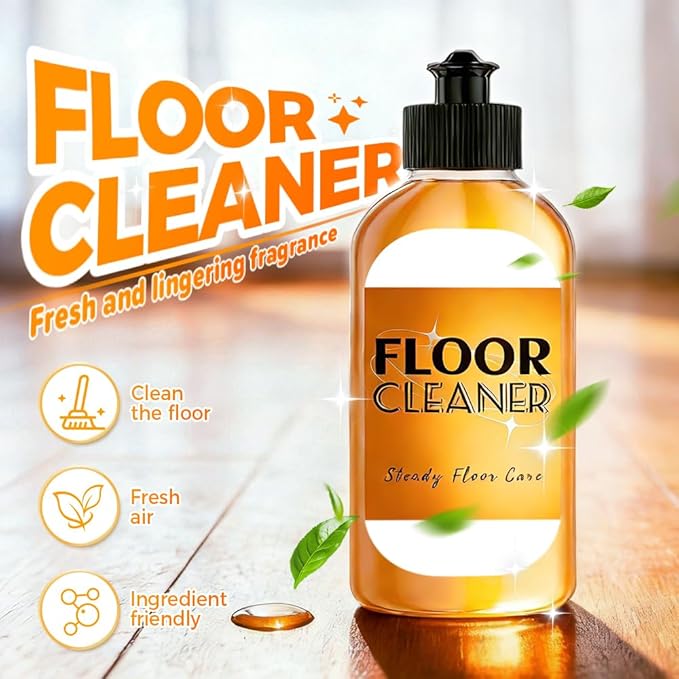 Floor Cleaner, 2026 Household Hardwood Floor Cleaner - All-Surface Acid, Powerful Stain Removing Floor Cleaner for Mopping, Spraying Hardwood, Tile, Marble, Laminate Floors (2, 100ml)