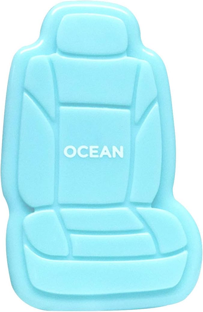 FH Group FH1017 Clip On 3D Air Freshener Ocean Scent (Light Blue) 2PK
