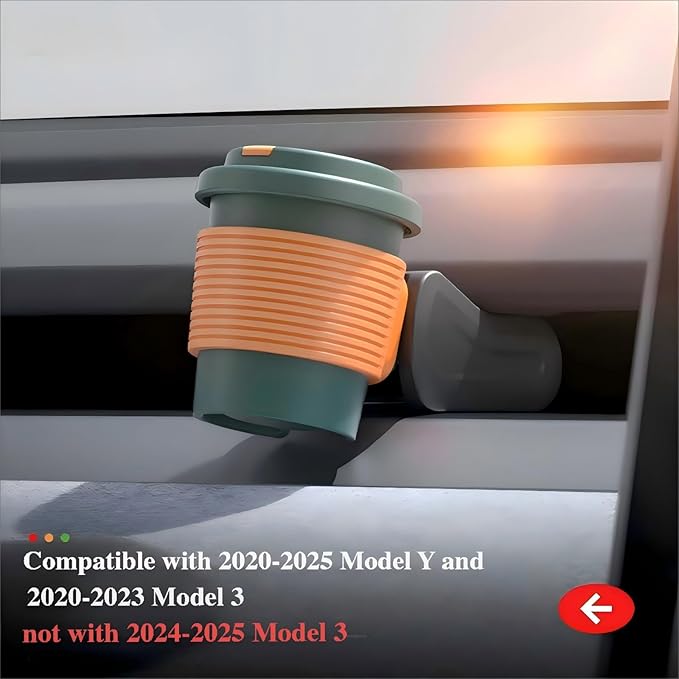 2 Pack Air Freshener Adapter Designed for Model 3/Y[no adhesive needed],Tesla Accessories 2025 2024 2023 2022 2021[Air Freshener NOT Included]