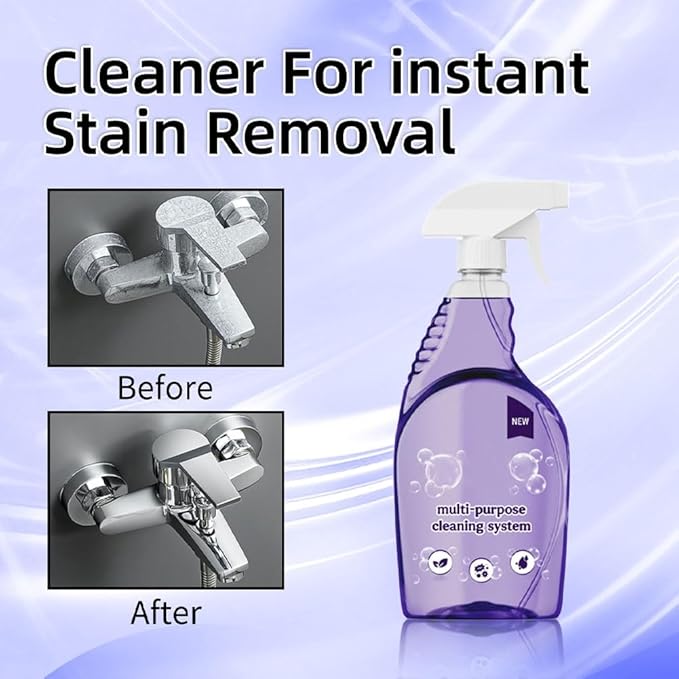 Spray Oven Cleaner, Clean Spray Cleaner for Ovens, All-Purpose Cleaners for Grill, Home, Kitchen, Bathroom, Multi-surface Cleaners with Concentrated Cleaning Tablets(30pcs)