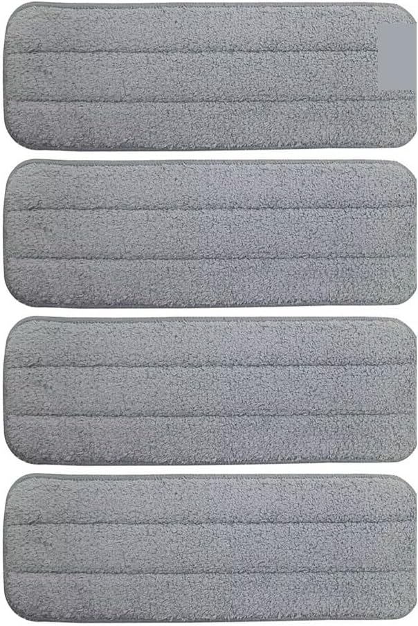 1-4 Pcs Replacement Mop Cloth Rags for Xiaomi for Deerma TB500 TB800 Water Spray Mop 360 Rotating Cleaning Cloth Head splendid(Light Yellow)