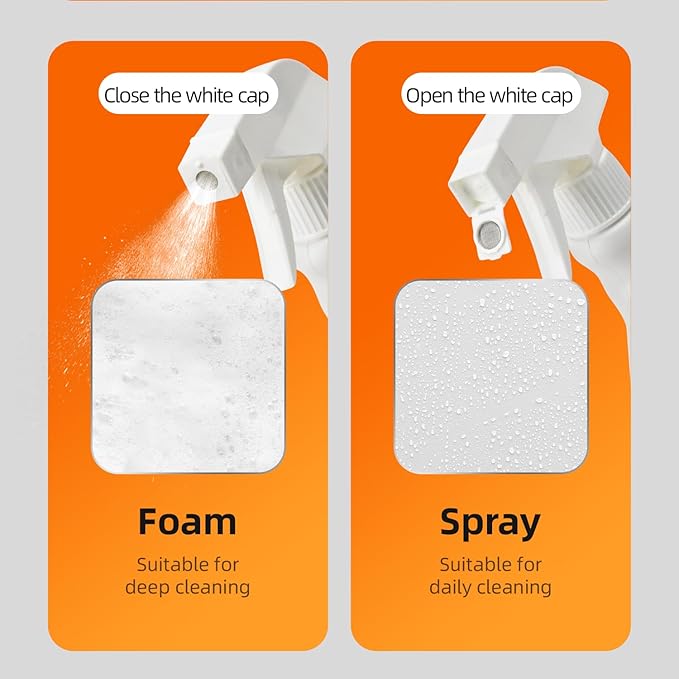 Bathroom Cleaner Spray - Removes Soap Scum, Hard Water Stains - All-Purpose Shower, Tub, Toilet, Tile, Sink and Fixtures Alternative with - Fresh Scent, 17.9 oz (3-Bottle Pack)