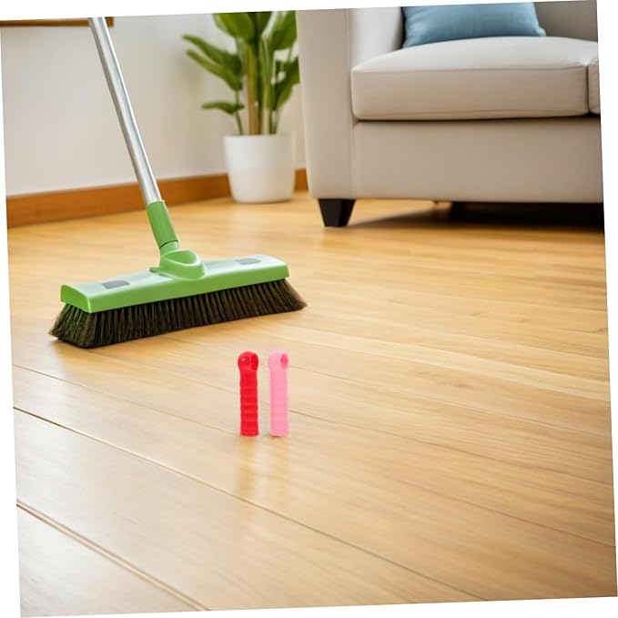 40pcs Mop Handle Cap Ergonomic Plastic Replacement Sleeves for Broomstick Poles for Home Commercial Cleaning Lightweight Comfortable Grip
