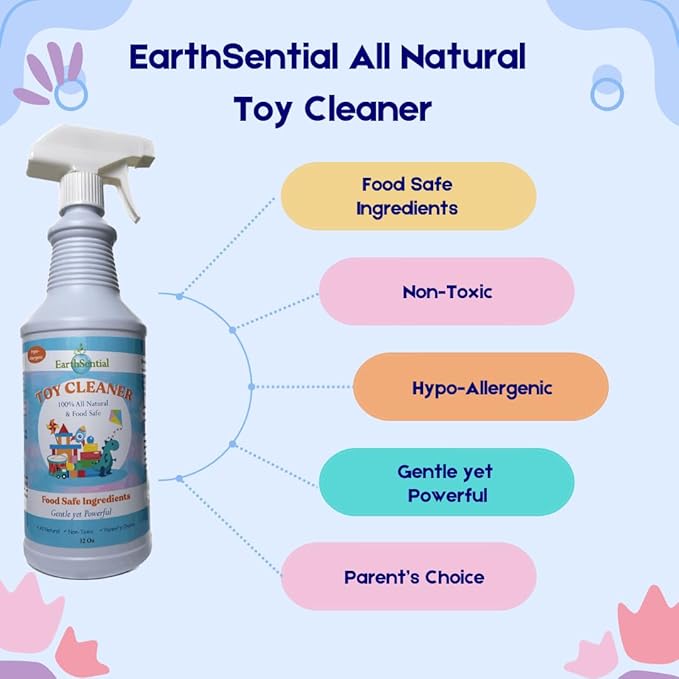 Toy Cleaner Spray 32oz All Natural