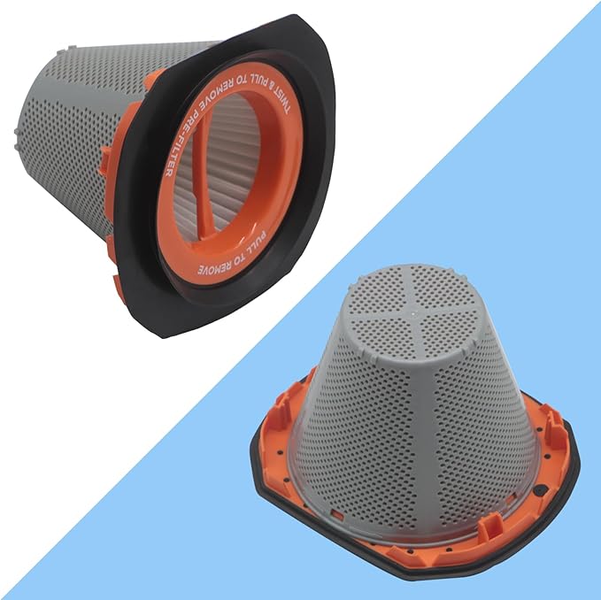 2 Pack HEPA Filter Compatible with BLACK+DECKER 20V MAX POWERCONNECT Handheld Vacuum Models BCHV001C1, BCHV001B, Fits CRAFTSMAN V20 Cordless Hand Vac CMCVH001B,Compare to Part #N900287