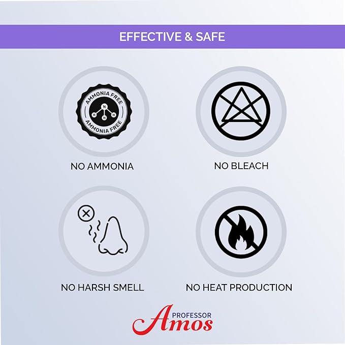 Professor Amos' Shock It Clean Scented Concentrate Cleaner Laundry Booster, Stain Remover, Carpet Cleaner, Kitchen and bathroom Cleaner, Indoor and Outdoor (Lavender, 64 Oz - Gallon)