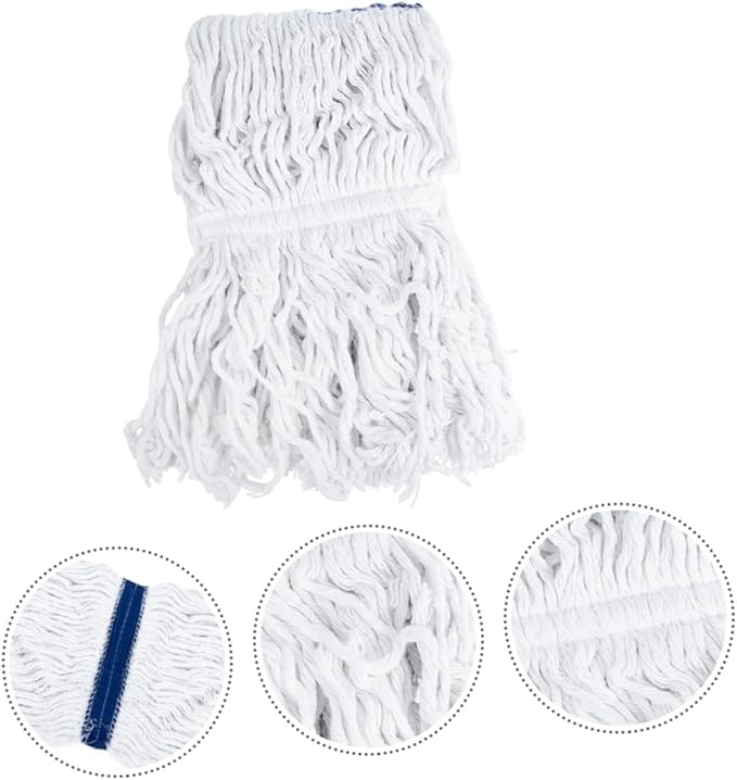 MERRYHAPY Shaped Mop Reusable Replacement for Easy Cleaning Quick-Dry Mop Refill for Commercial and Home Use for Hardwood and Tile Floors