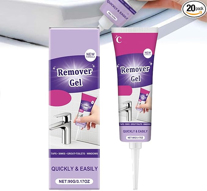 Cleaning Remover Gel - Powerful Household Cleaning Gel, 2026 New Cleaning Remover Gel, Crevice Stain & Odor CleaningGel for Grout and Tiles (1PCS)