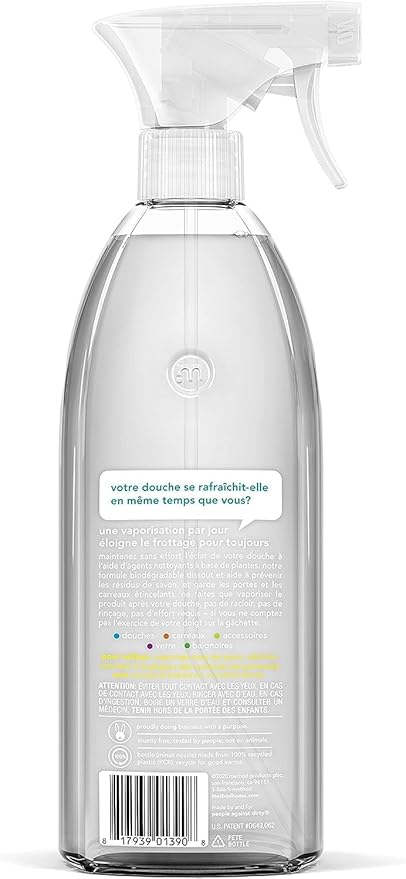 Method All Natural Surface Cleaning Spray - 28oz Variety Pack - (Shower, Bathroom and Glass)