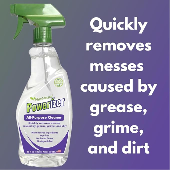 Powerizer Plant Based Lightly Scented All Purpose Cleaner Spray Bottle (1)