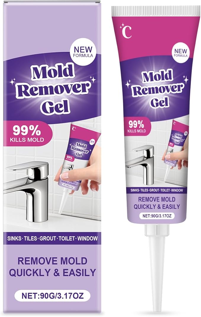 Household Cleaning & Decontamination Gel, Wall Sink Tile Gap Cleaner, Grout Cleaner for Tile Floors, Toilet & Bathroom Stain Remover, Deep Clean Decontamination Cream for Home Kitchen & Bathroom