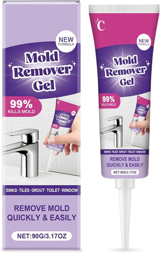 Household Cleaning & Decontamination Gel, Wall Sink Tile Gap Cleaner, Grout Cleaner for Tile Floors, Toilet & Bathroom Stain Remover, Deep Clean Decontamination Cream for Home Kitchen & Bathroom