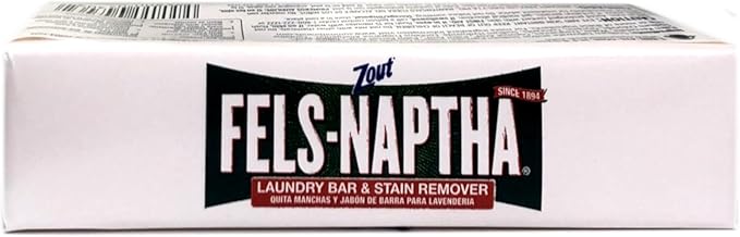Zout Fels-Naptha Laundry Bar & Stain Remover & Pre-treater, 5 Ounce Pack of 10