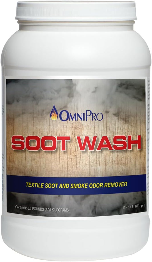 Soot Wash, Textile Soot & Smoke Odor Remover and Cleaner, 6 Lbs