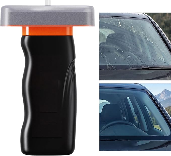 Automotive Oil Film Cleaning Brush - Car Glass Window Cleaner Brush - Automotive Oil Film Remover - for Rearview Mirror Truck SUV Vehicle