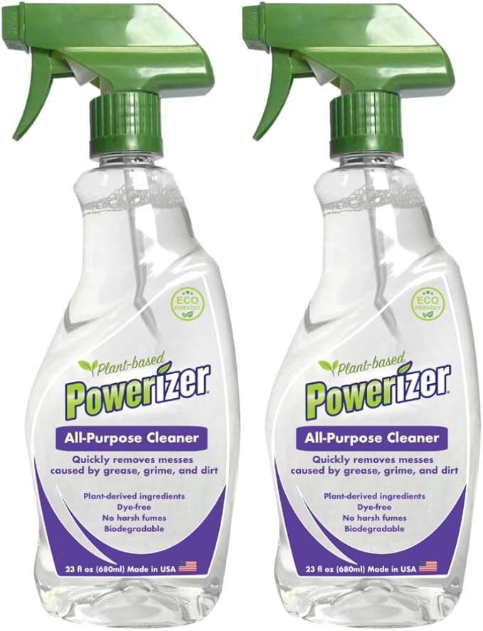 Powerizer Plant Based Lightly Scented All Purpose Cleaner Spray Bottle (2)