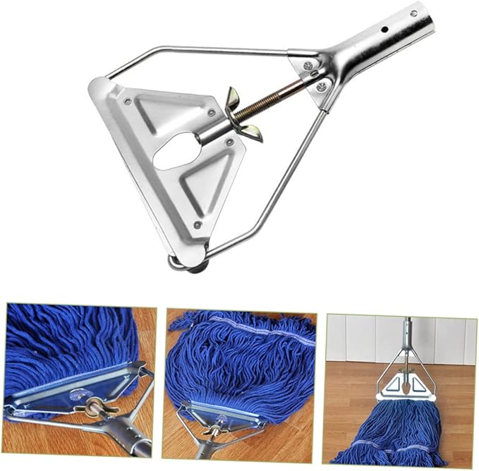 Garneck 4pcs Glass Cleaning Scraper Window Cleaner Spray Tiaras for Women Mop Base Refill Cleaning Mops Mop Handle Heavy Duty Replacement Mop Mop Parts Iron