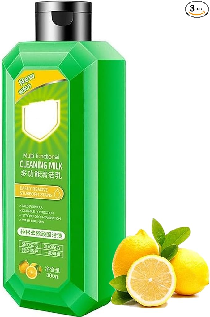 Cleaning Milk House Cleaner, 2025 New Powerful Multifunctional Concentrated Cleansing Lotion, Multi-Scene Household Strong Decontamination Cleaning Milk, Versatile Cleaner for All Surfaces (1pcs)