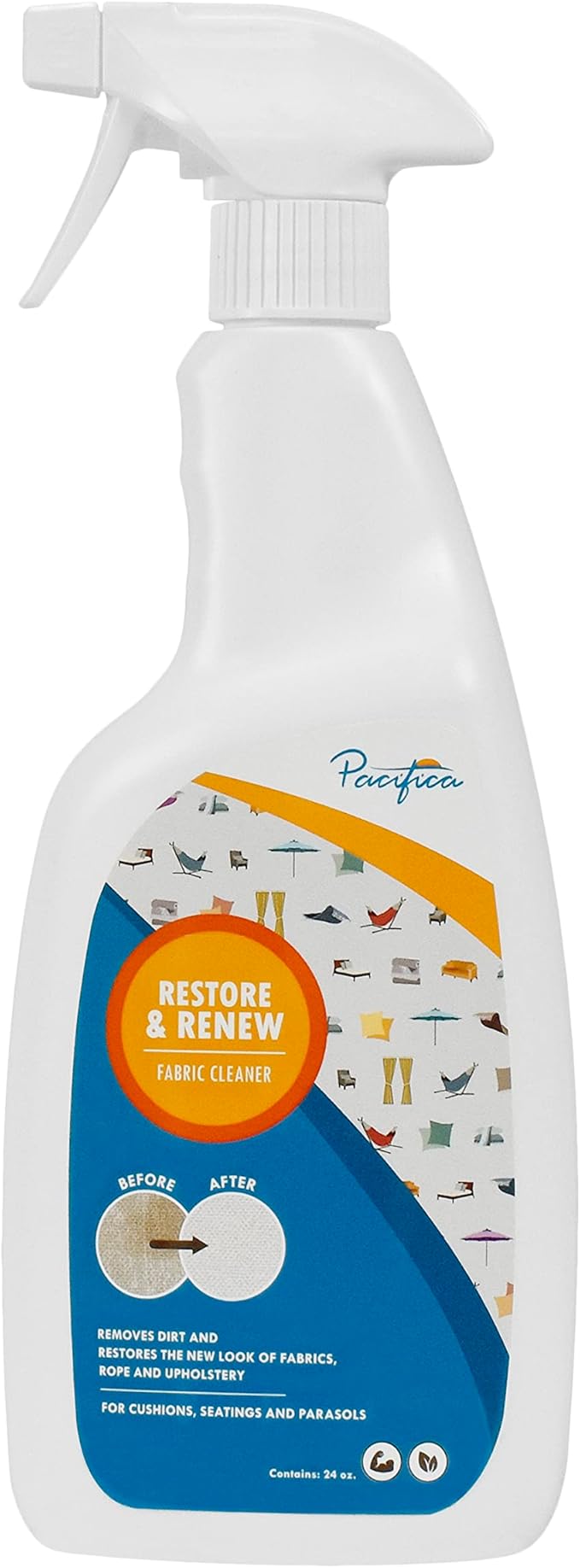 Sunline Pacifica 24 Oz. Fabric Cleaner (Polyestyer, Olefin, Sunbrella) - Trigger Spay