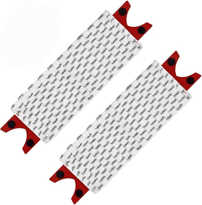 Mop Pads for Vileda UltraMax/UltraMaT 2in1, Mop Refills for Vileda 1-2 Spray, UltraMax Plus/EasyWring Mop Head, 1-2 Spray Mop(2PCS)