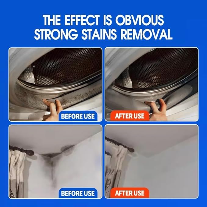 Highly Effective Removal Spray,Wall Cleaner Spray-Bathroom Foam Cleaner for Shower,Tile,Fabric,Bathrooms,Kitchens