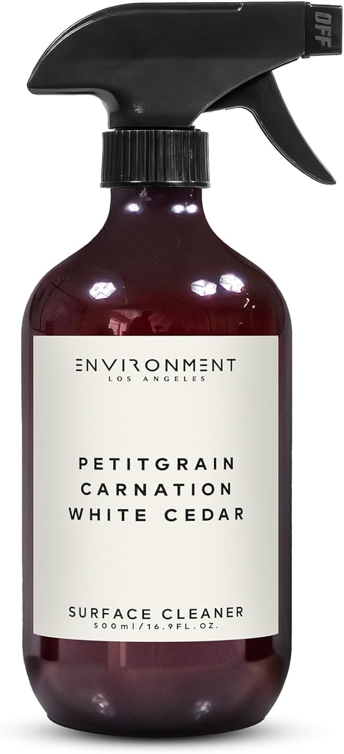 ENVIRONMENT Stone Candles Petitgrain | Carnation | White Cedar All-Purpose Cleaner