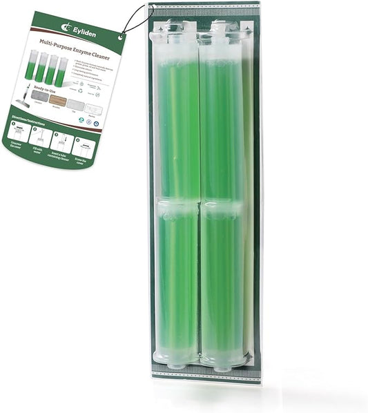 Eyliden Wet Mops for Floor Cleaning - Include 1 Spray Mop, 80ml Bio-Enzyme Floor Cleaner Concentrate, 2 Machine Washable Pads - Wet Jet Sweeper with Sprayer for Tile Laminate Wood Hardwood