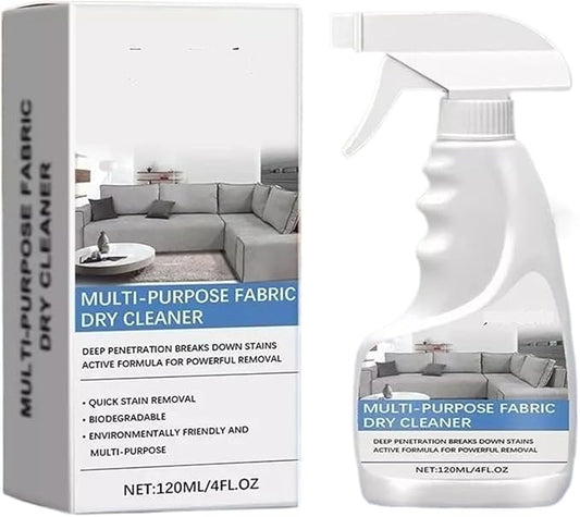 120ML/4FL.OZ 1pcs Liquid Multi-Fabric Cleaner and Upholstery Stain Remover Cleaning Solution