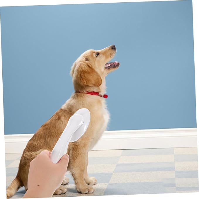 HOMSFOU Static Lint Brush for Pet Hair Removal Fabric Lint Cleaner Brush for Home Travel