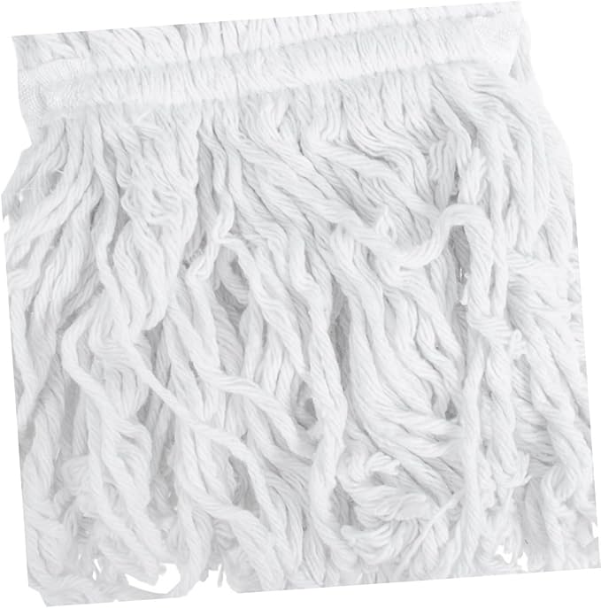 KICHOUSE Removable Mop Head with High Absorption for Easy Cleaning Compatible with Hardwood Tile and Marble Floors Reusable Dust Wet Mop Replacement for Efficient Home Maintenance