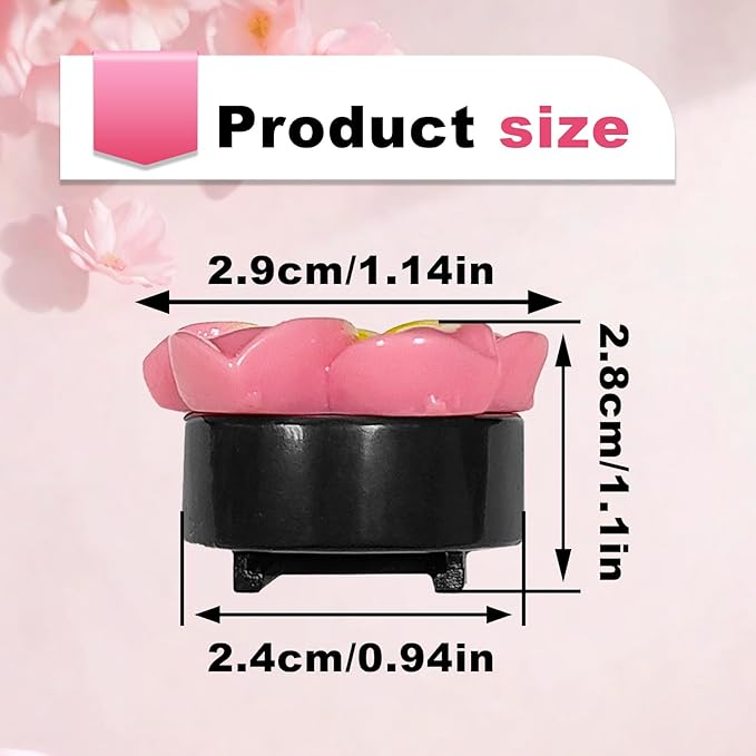 6Pcs Multicolor Pentapetal Flower Car Air Fresheners Vent Clips, Flower Air Vent Clips Pink Beach Flower Air Vent Clips, Air Conditioning Outlet Clip Car Accessories for Women