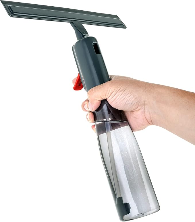 VENETIO ProSweep Spray Mop Refills - Replacement Bottle & Squeegee, Leak Free Refillable Bottle for Floor or Window Cleaning, Pack of 1