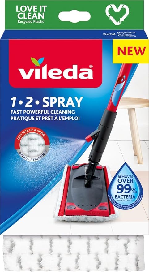 Vileda 1. 2. Spray. Mop Refill