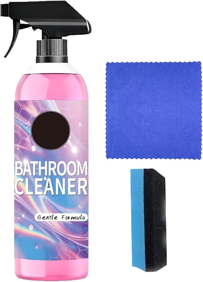 Heavy Duty Bathroom Scrubbing Solution, Bathroom Descaler Foam Cleaner, Stubborn Stains Cleaner, for Sink Tub Floor Tile (1PCS)