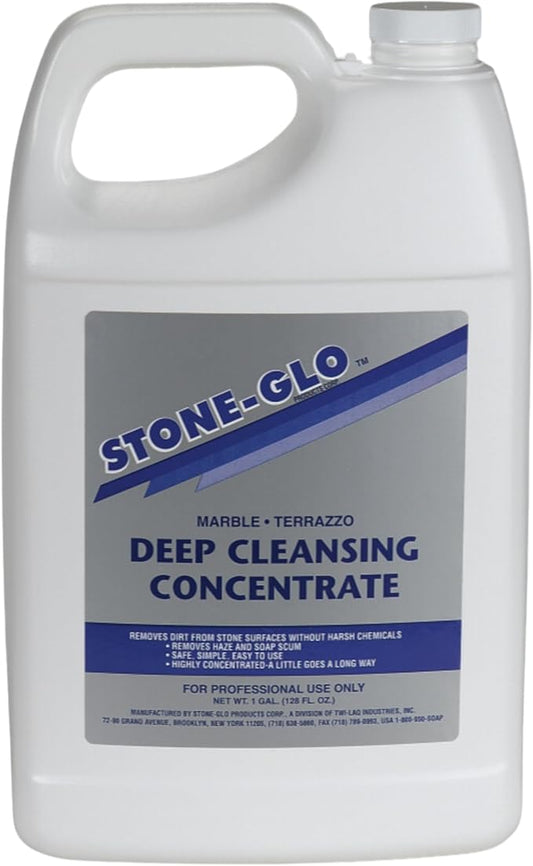 Deep Cleansing Concentrate Commercial and Industrial Cleaning Supplies - Stain Remover, All Purpose Cleaner for Stone, Granite and Tile Surfaces, Marble Cleaner and Grout Cleaner (1 Gallon)