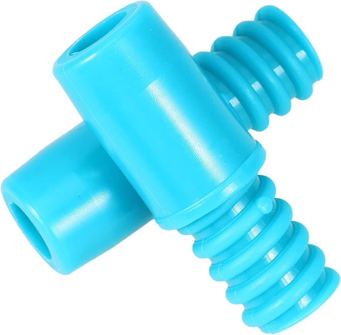 2pcs Threaded Adapter for Pole Replacement Extension Pole Adapter Threaded Tip for Mop