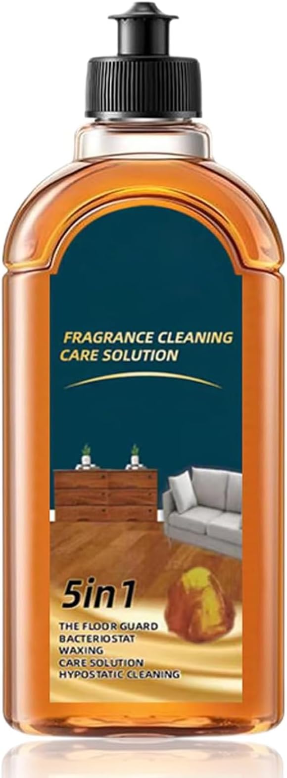 Stain and Odor Remover Floor Cleaner, Aucosh Floor Cleaner, 5-in-1 Fragrance Cleaning Treatment, Intense Stain Remover, Natural Shine, Scratch Remover (1)