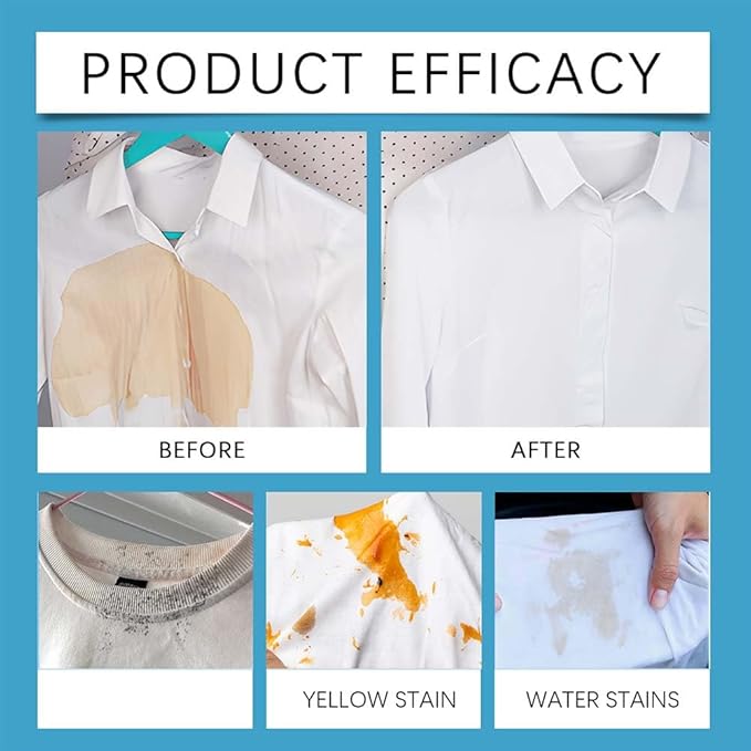 Clean Shop Clothing Emulsifier, Clothing Emulsifier Stain Remover, Gentle on Most Fabrics, Effectively Removes Grease, Oil Stains and Food Stains from Clothes and Shoes, 300 Ml (1)
