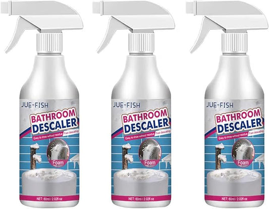Stubborn Stains Cleaner - Advanced Foam Cleaner for Bathroom and Kitchen Surfaces, Removes Tough Stains Without Scrubbing, Safe for Tiles, Toilets, and Glass (3)
